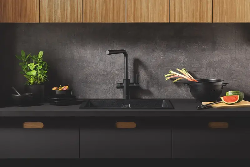 Змішувач для кухні Grohe Blue Pure Minta, довж.виливу - 223мм (30590KF0) фото