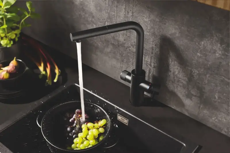 Змішувач для кухні Grohe Blue Pure Minta, довж.виливу - 223мм (30590KF0) фото