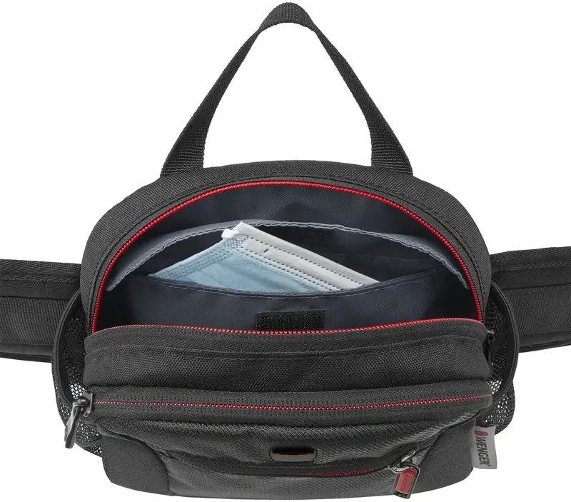 Сумка на пояс Wenger, Waist Pack, чорна (611875) - фото - №2