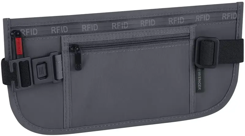 Сумка на пояс Wenger waist belt with RFID pocket, сіра (611879) - фото - №2