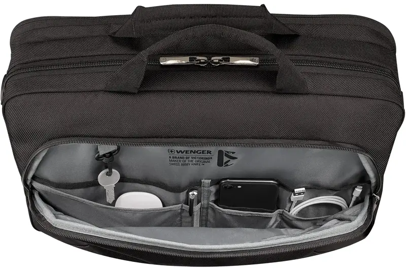 Сумка для ноутбука Wenger, XE Brief 16", чорна (653300) - фото - №6