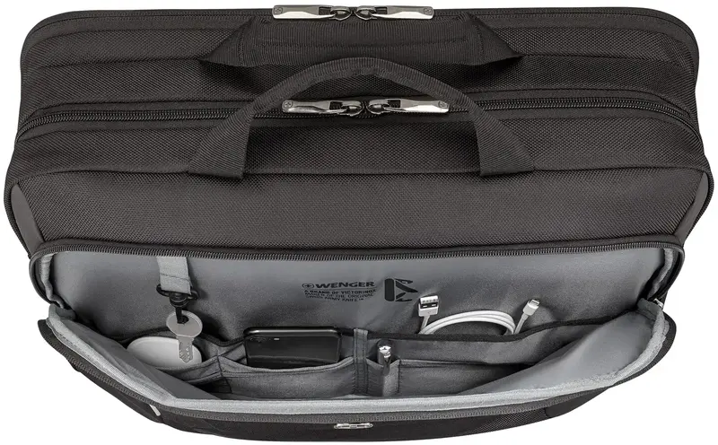 Сумка для ноутбука Wenger, XE Brief 17", чорна (653301) - фото - №6