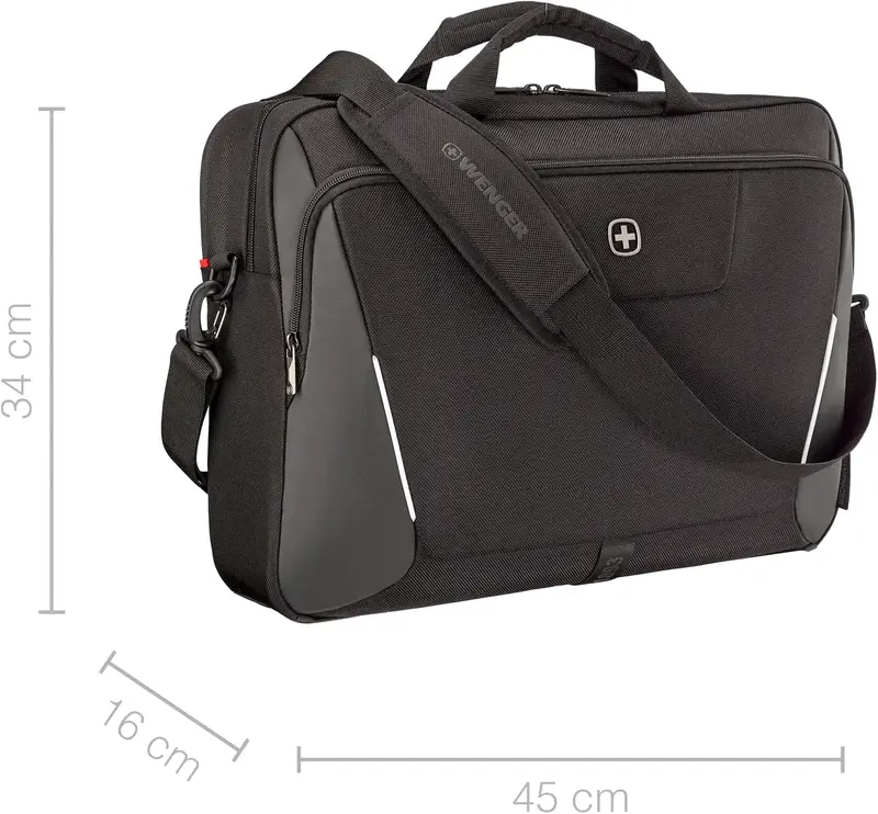 Сумка для ноутбука Wenger, XE Brief 17", чорна (653301) - фото - №8