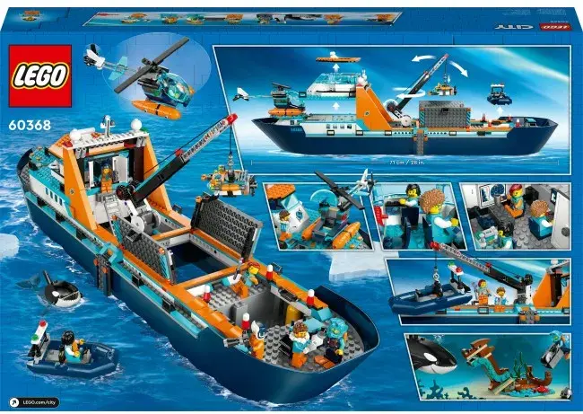Конструктор LEGO City Арктичний дослідницький корабель - фото - №2