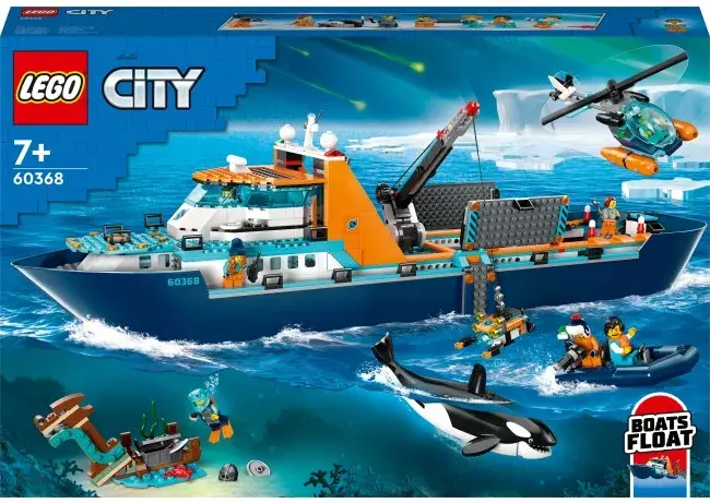 Конструктор LEGO City Арктичний дослідницький корабель - фото - №0