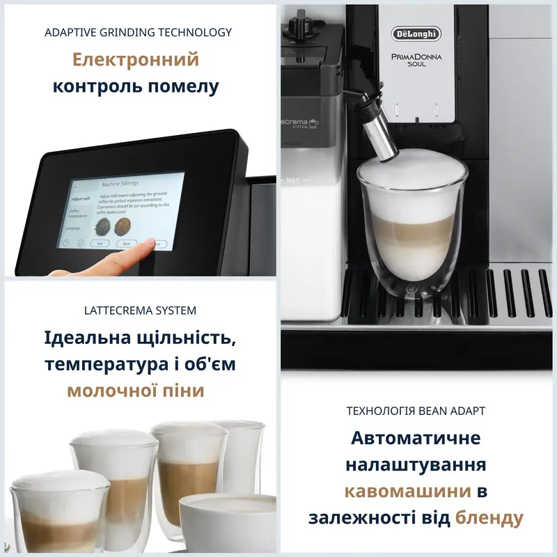 Кавомашина DeLonghi ECAM 610.74.MB - фото - №7