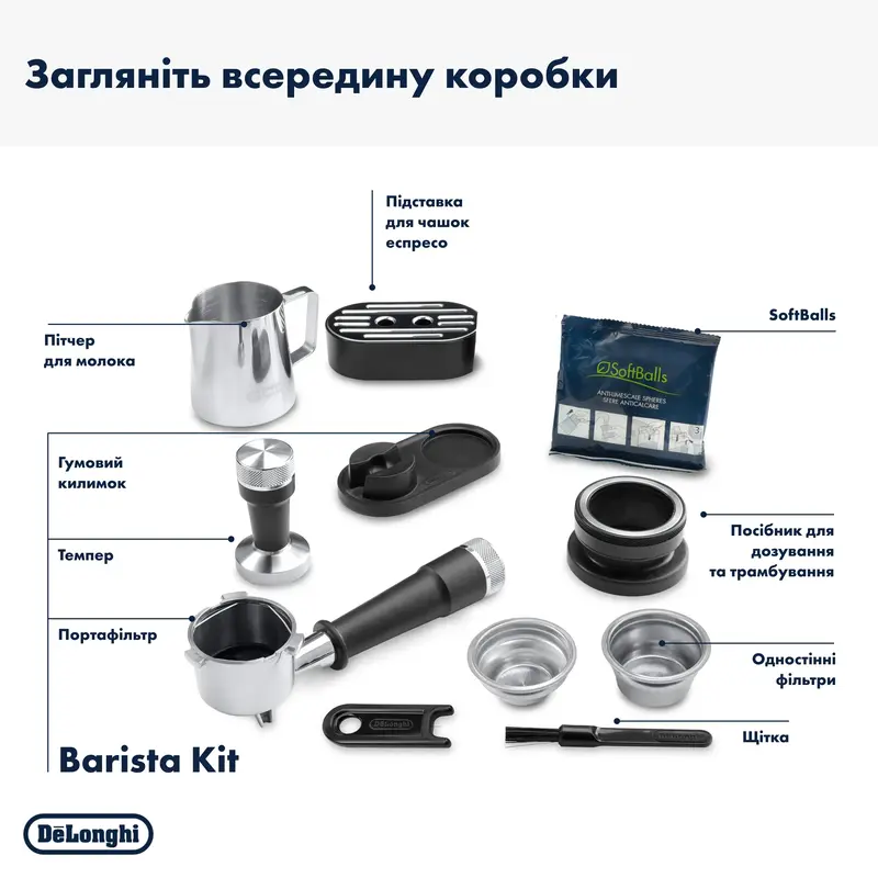 Кавоварка ріжкова DeLonghi EC 9155 MB - фото - №13