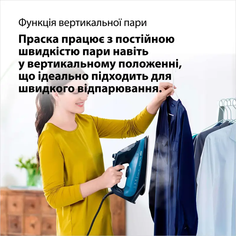 Праска BRAUN TexStyle 7 SI 7160 BL - фото - №10