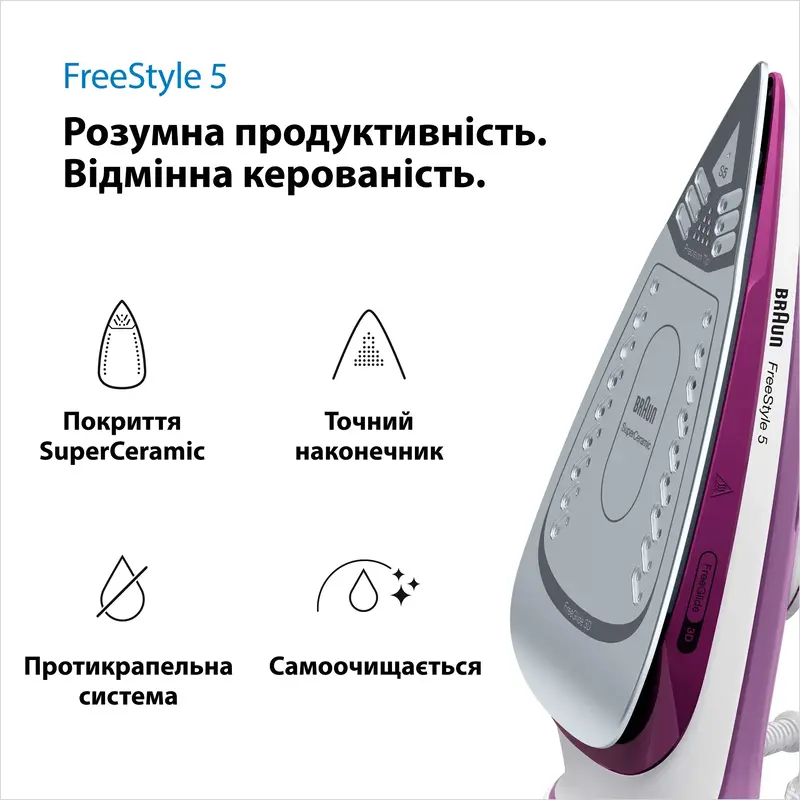 Праска BRAUN TexStyle 5 SI 5037 VI - фото - №3