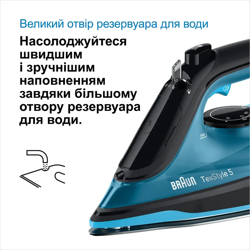 Праска BRAUN TexStyle 5 SI5256BL - фото - №11