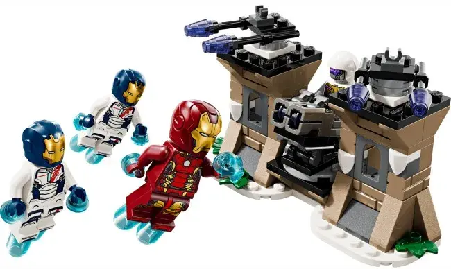 Конструктор LEGO Marvel Залізна Людина і Залізний легіон проти солдата Гідри - фото - №1