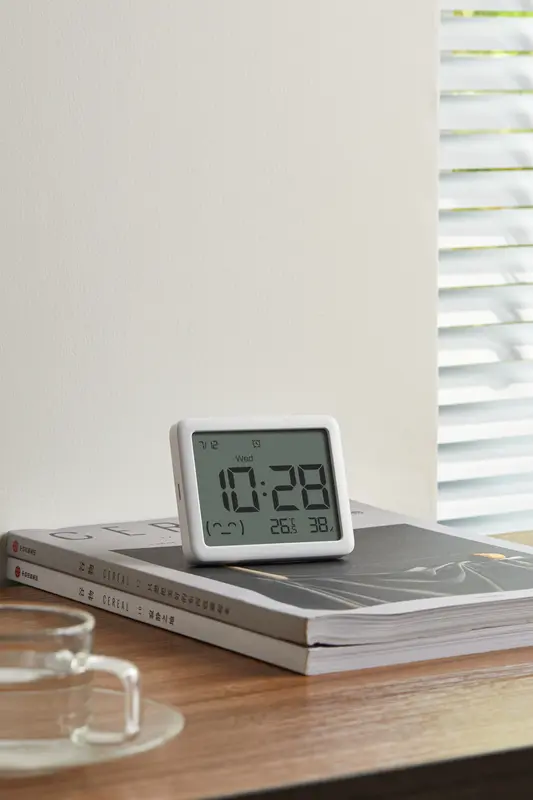 Настільний смарт-годинник Miaomiaoce Smart clock (LCD version) - фото - №3
