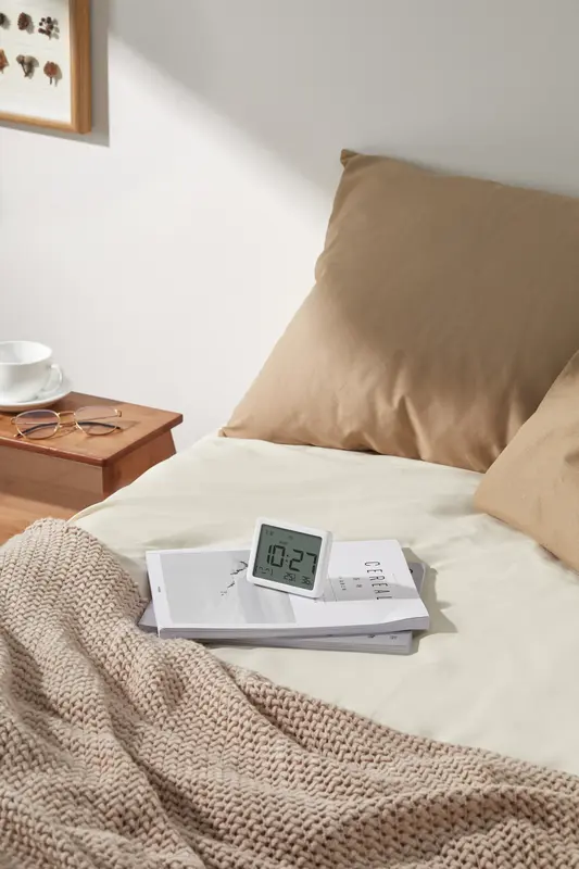 Настільний смарт-годинник Miaomiaoce Smart clock (LCD version) - фото - №4