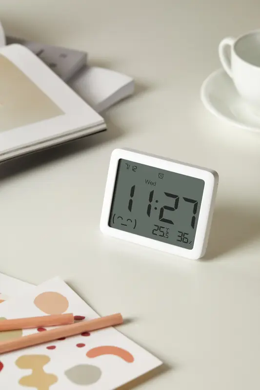 Настільний смарт-годинник Miaomiaoce Smart clock (LCD version) - фото - №6