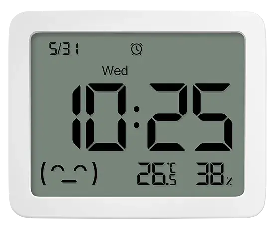 Настільний смарт-годинник Miaomiaoce Smart clock (LCD version) - фото - №0