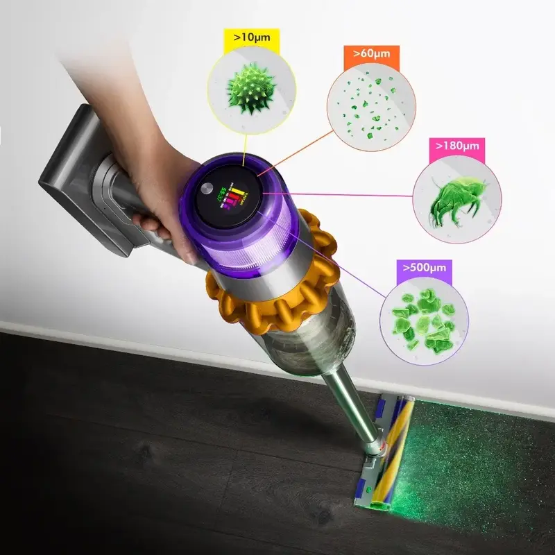 Акумуляторний пилосос DYSON V15 Detect Absolute - фото - №7
