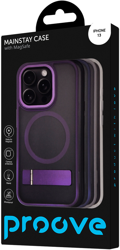 Чохол Proove Mainstay Case with Magnetic Ring iPhone 13 (white) - фото - №2
