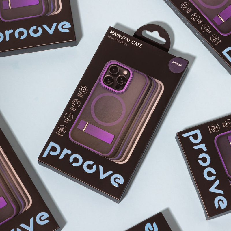 Чохол Proove Mainstay Case with Magnetic Ring iPhone 13 (white) - фото - №4