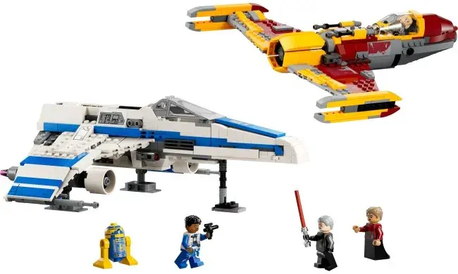 Конструктор LEGO Star Wars™ Винищувач Нової Республіки «E-Wing» проти Зоряного винищувача Шин Хаті - фото - №1