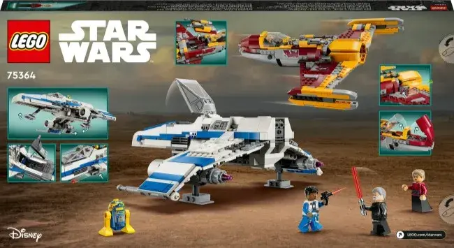 Конструктор LEGO Star Wars™ Винищувач Нової Республіки «E-Wing» проти Зоряного винищувача Шин Хаті - фото - №2