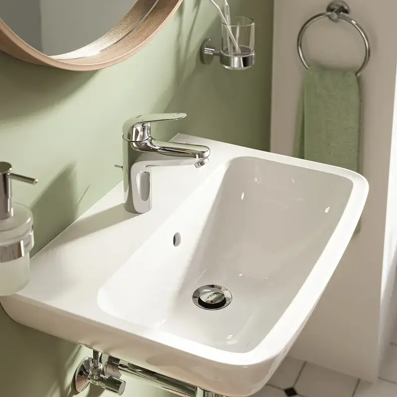 Змішувач для раковини Grohe QuickFix Swift M довж. виливу - 116мм (24325001) - фото - №5