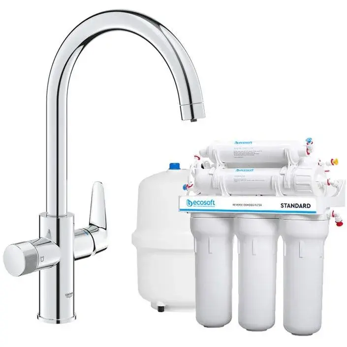 Комплект змішувача для кухні Grohe Blue Pure StartCurve з фільтром зворотного осмосу (MO55030592) фото