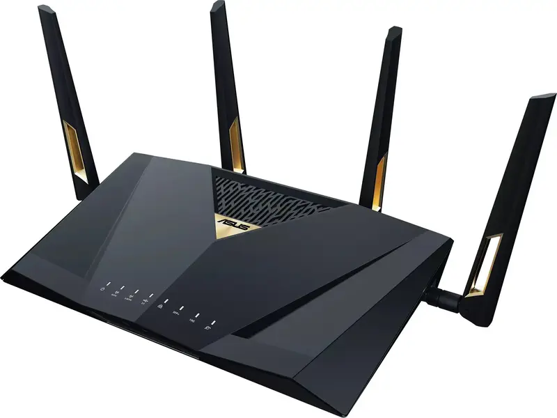 Интернет роутер RT-BE88U BE7200 4xGE LAN, 3x2.5GE WAN, 1x2.5GE WAN/LAN. 1x10GE WAN/LAN, 1xSFP+, 1xUS фото