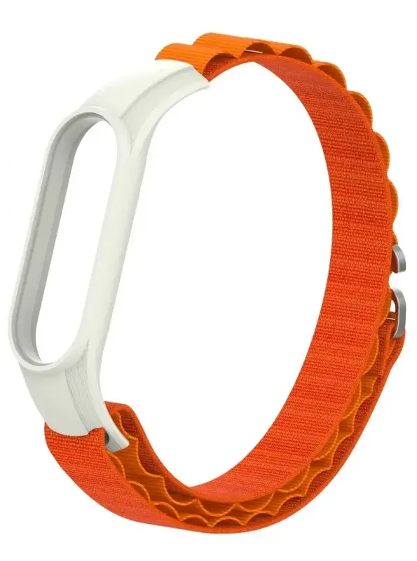 Ремешок для Xiaomi Mi Band 7/6/5/4 ArmorStandart AlpinaStyle Band Оранжевый фото