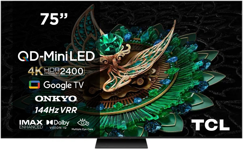 Телевізор TCL 75C765 - фото - №0