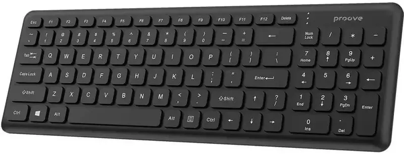 Бездротова клавіатура Proove Classic Code (Ukraine Layout) black фото