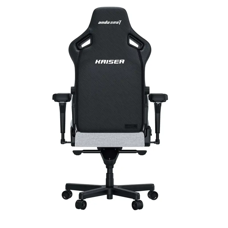 Игровое кресло Anda Seat Kaiser 4 Size L Dark Gray Linen Fabric фото