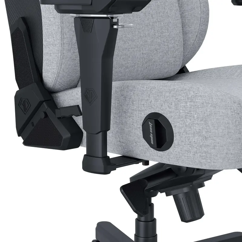 Игровое кресло Anda Seat Kaiser 4 Size L Dark Gray Linen Fabric фото
