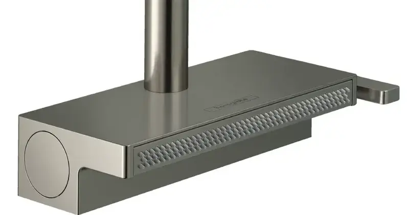 Смеситель для кухни Hansgrohe Aquno Select M81, длинн.излива - 210мм, поворотный, сталь (73836800) фото