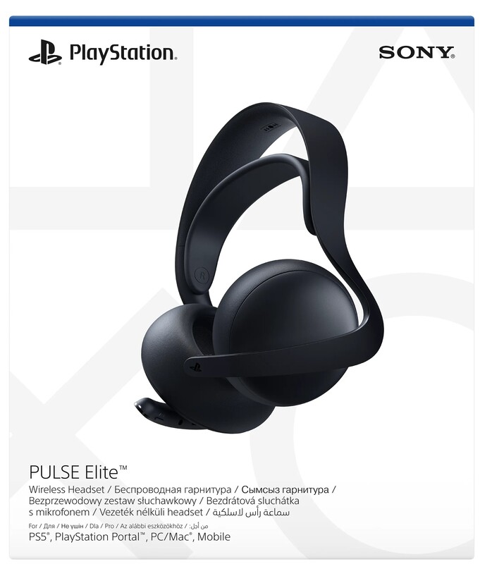Гарнітура Sony PS Pulse Elite WL Midnight Black фото