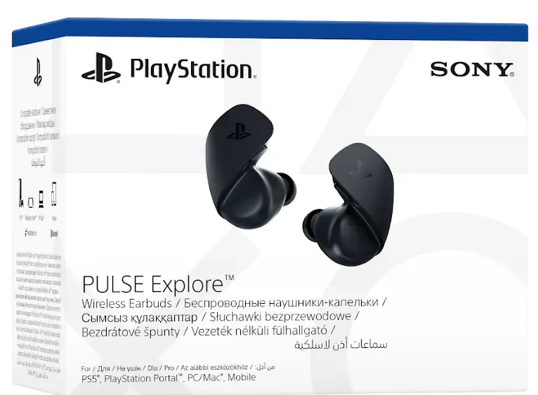 Гарнітура Sony PS Pulse Explore WL Midnight Black фото