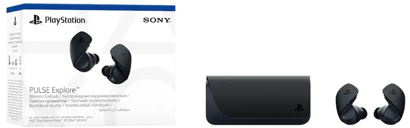 Гарнітура Sony PS Pulse Explore WL Midnight Black фото