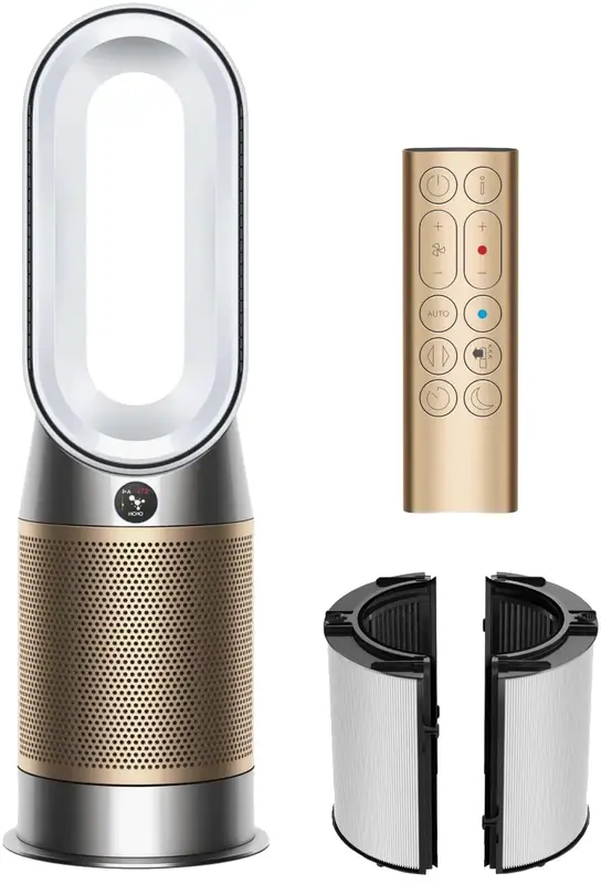 Очищувач повітря Dyson HP09 (Hot+Cool Formaldehyde) Nikel/Gold фото