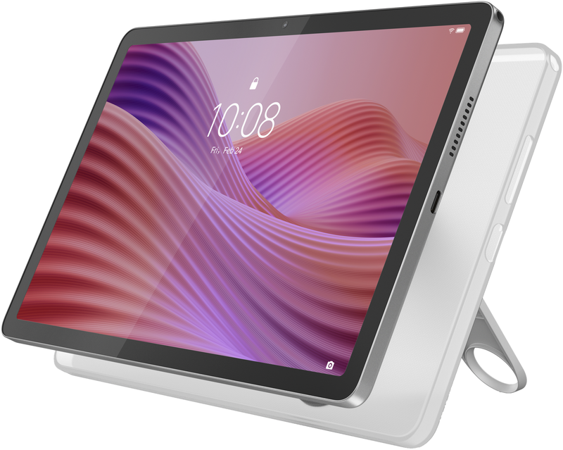 Lenovo Tab TB311FU 4/128GB Wi-Fi Luna Grey + Clear Case (ZAEH0006UA) фото
