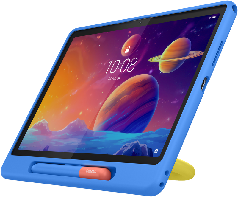 Lenovo Tab TB311FU 4/128GB Wi-Fi Luna Grey + Kids Bumper&Pen (ZAEH0075UA) фото