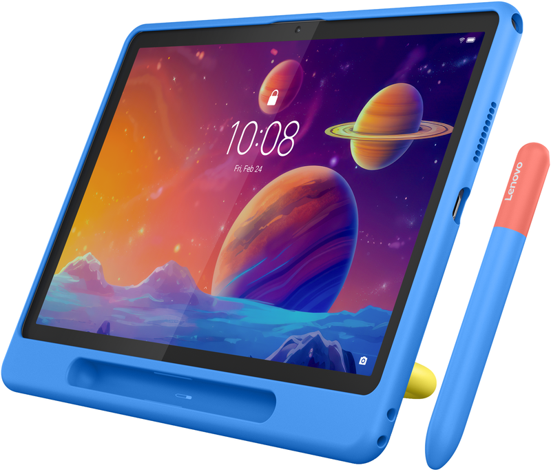 Lenovo Tab TB311FU 4/128GB Wi-Fi Luna Grey + Kids Bumper&Pen (ZAEH0075UA) фото