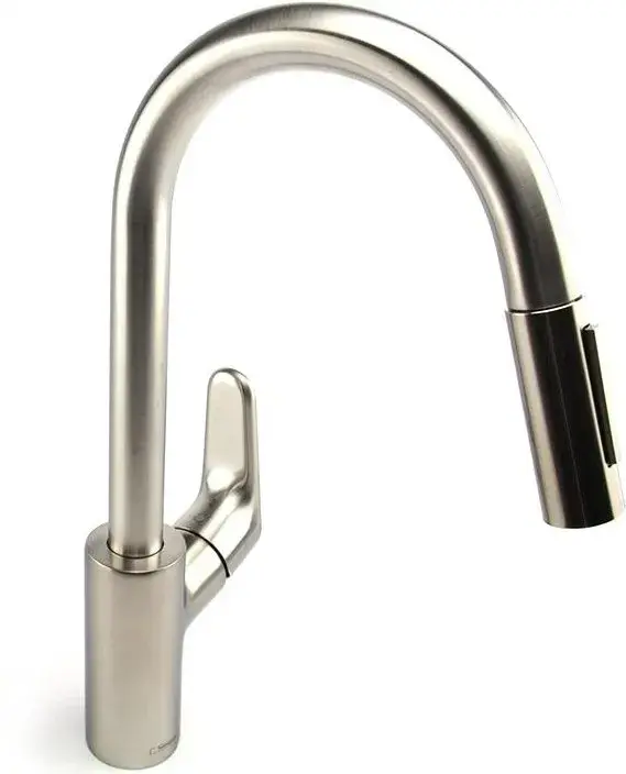 Смеситель для кухни Hansgrohe Focus M41, длинн.излива - 235мм, вытяжной, 1рычаг, KM240 (31815800) фото