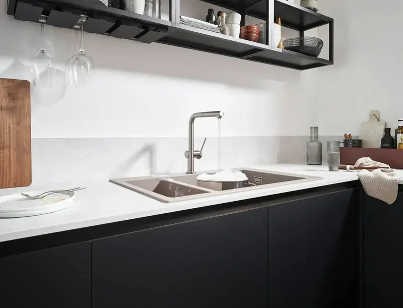 Змішувач для кухні Hansgrohe Talis M54, довж.виливу - 229мм, витяжний, KM270sBox, хром (72809000) фото