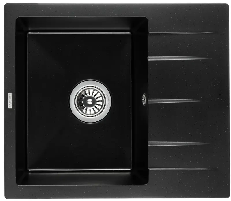 Мийка GRANADO MADRID black shine (580*500mm.) - фото - №0