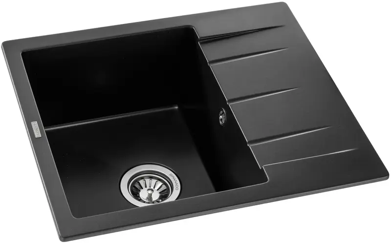 Мийка GRANADO MADRID black shine (580*500mm.) - фото - №1