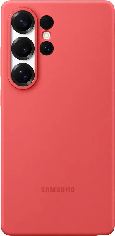 Чехол для Samsung S25 Ultra Silicone Case Red (EF-PS938CREGWW) фото