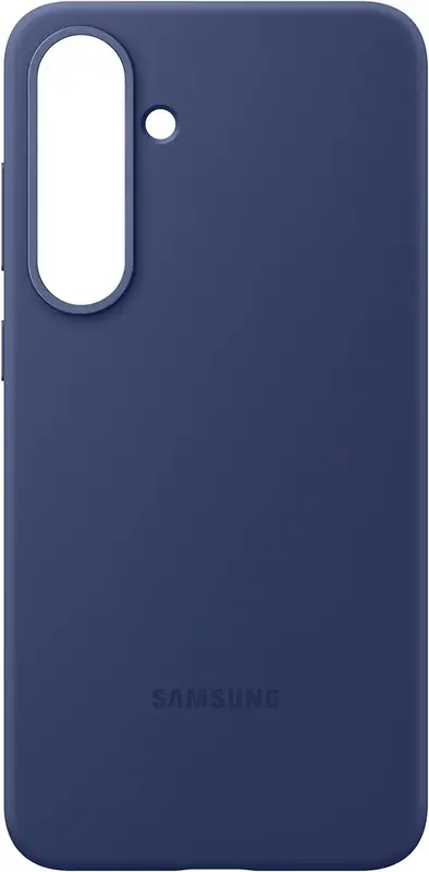 Чехол для Samsung S25 Plus Silicone Case Blue (EF-PS936CNEGWW) - фото - №1