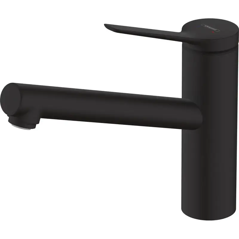 Смеситель для кухни Hansgrohe Zesis M33, поворотный, KM150, черный (74802670) фото