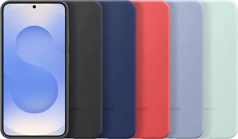 Чехол для Samsung S25 Silicone Case Blue (EF-PS931CNEGWW) фото