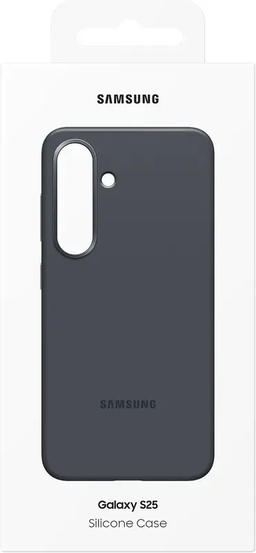Чохол для Samsung S25 Silicone Case Black (EF-PS931CBEGWW) - фото - №6