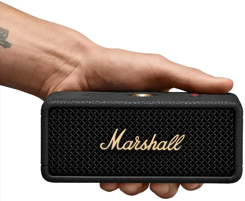 Акустика Marshall Portable Speaker Emberton III Black and Brass фото